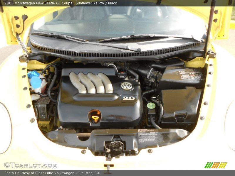  2005 New Beetle GL Coupe Engine - 2.0 Liter SOHC 8-Valve 4 Cylinder