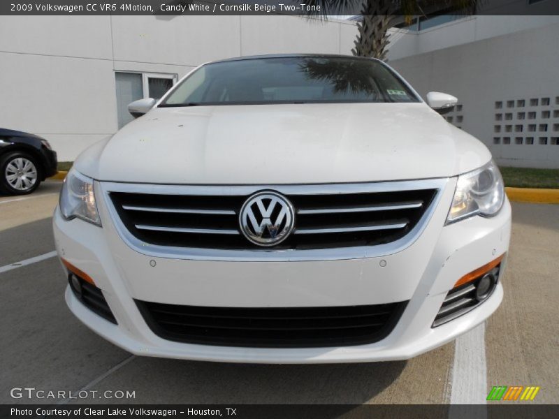 Candy White / Cornsilk Beige Two-Tone 2009 Volkswagen CC VR6 4Motion