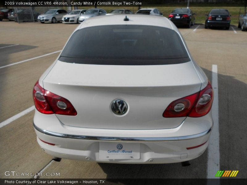 Candy White / Cornsilk Beige Two-Tone 2009 Volkswagen CC VR6 4Motion