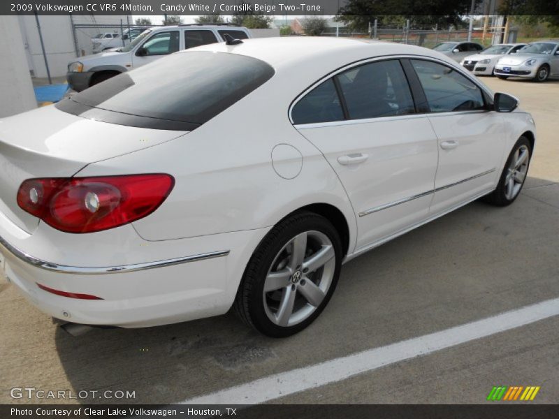 Candy White / Cornsilk Beige Two-Tone 2009 Volkswagen CC VR6 4Motion