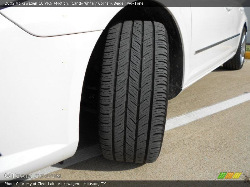 Candy White / Cornsilk Beige Two-Tone 2009 Volkswagen CC VR6 4Motion