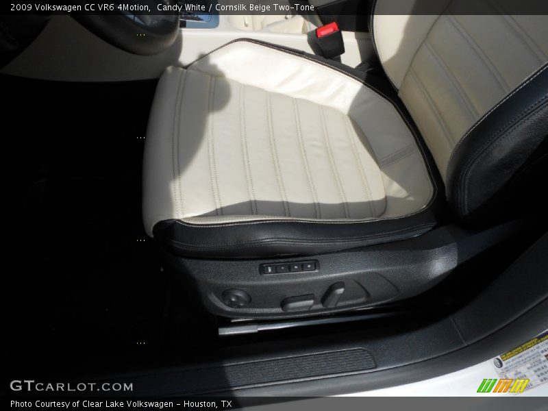 Candy White / Cornsilk Beige Two-Tone 2009 Volkswagen CC VR6 4Motion