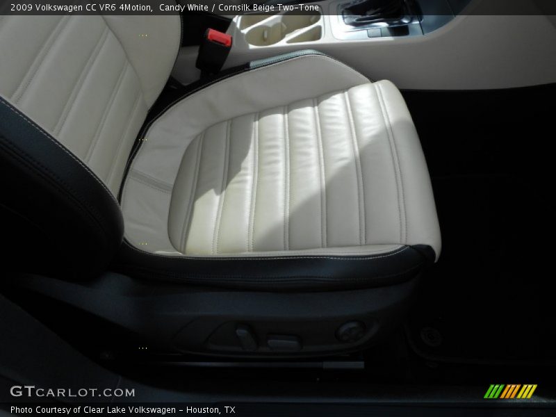 Candy White / Cornsilk Beige Two-Tone 2009 Volkswagen CC VR6 4Motion