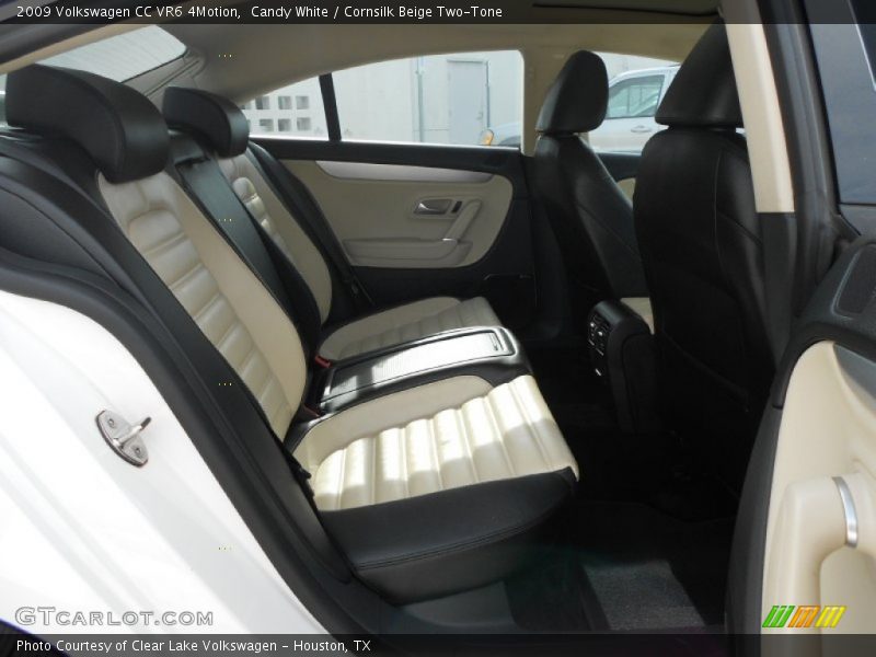 Candy White / Cornsilk Beige Two-Tone 2009 Volkswagen CC VR6 4Motion