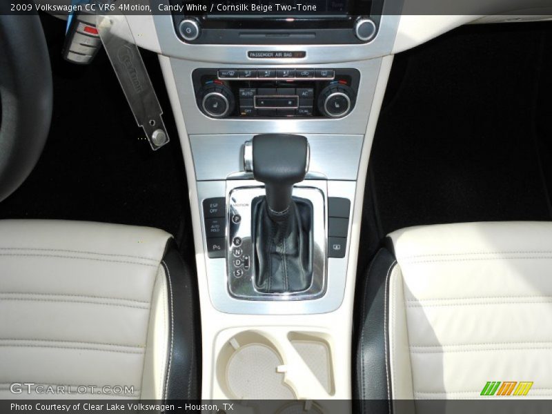 Candy White / Cornsilk Beige Two-Tone 2009 Volkswagen CC VR6 4Motion