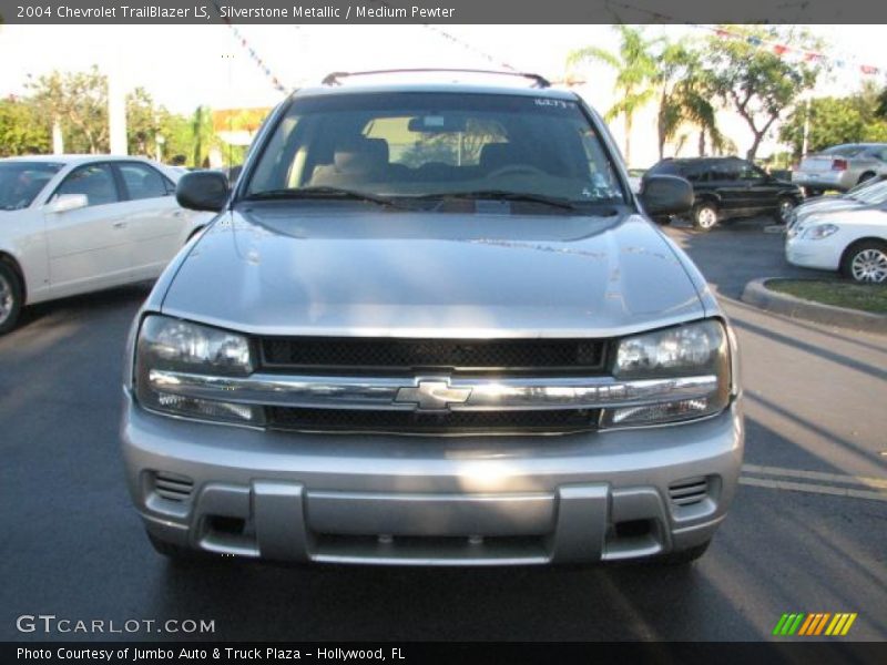 Silverstone Metallic / Medium Pewter 2004 Chevrolet TrailBlazer LS