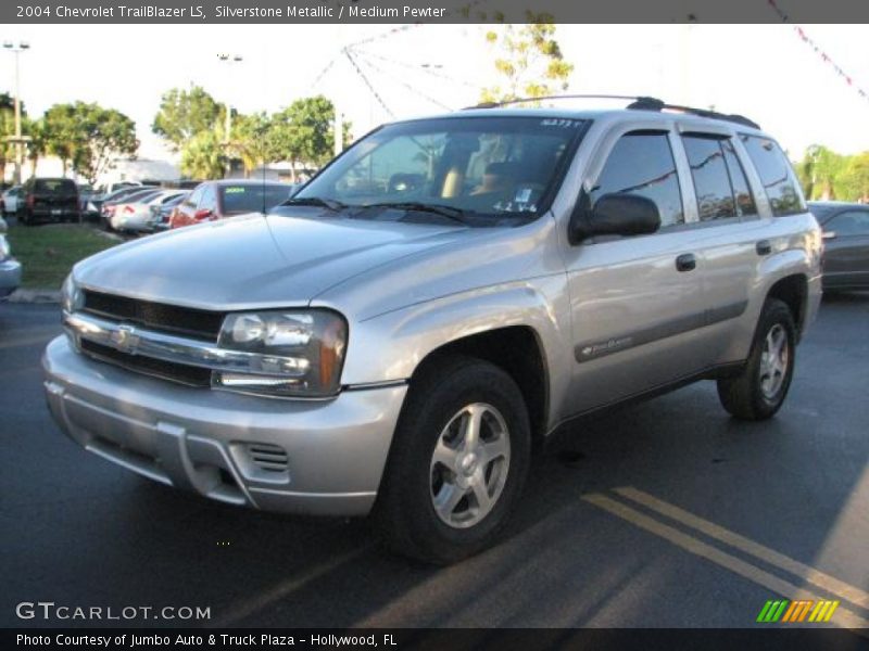 Silverstone Metallic / Medium Pewter 2004 Chevrolet TrailBlazer LS