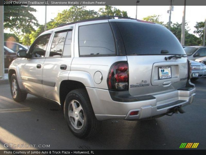 Silverstone Metallic / Medium Pewter 2004 Chevrolet TrailBlazer LS