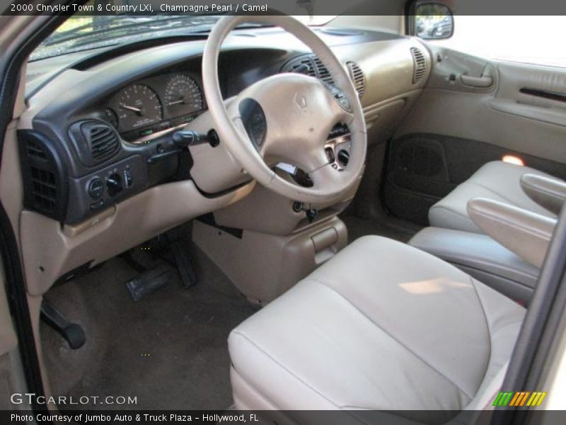  2000 Town & Country LXi Camel Interior