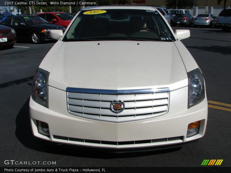 White Diamond / Cashmere 2007 Cadillac CTS Sedan