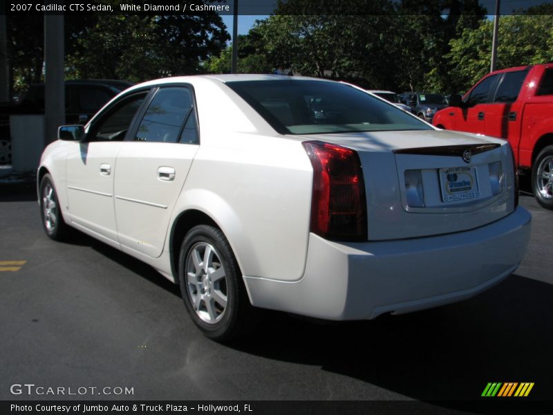 White Diamond / Cashmere 2007 Cadillac CTS Sedan