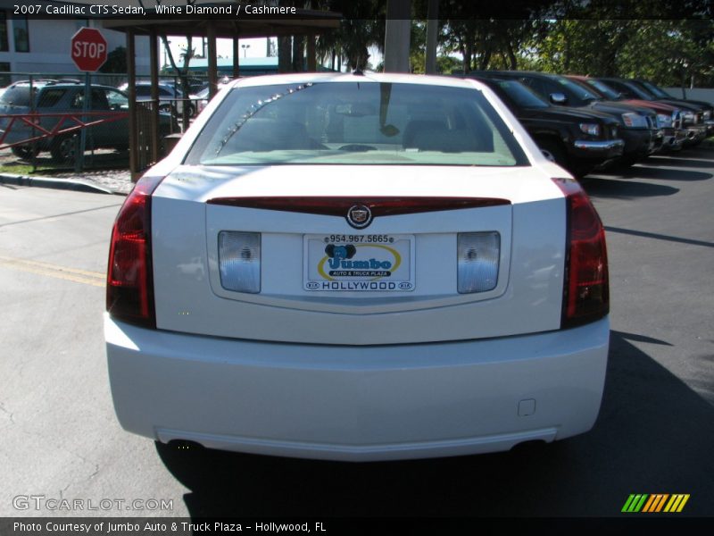 White Diamond / Cashmere 2007 Cadillac CTS Sedan