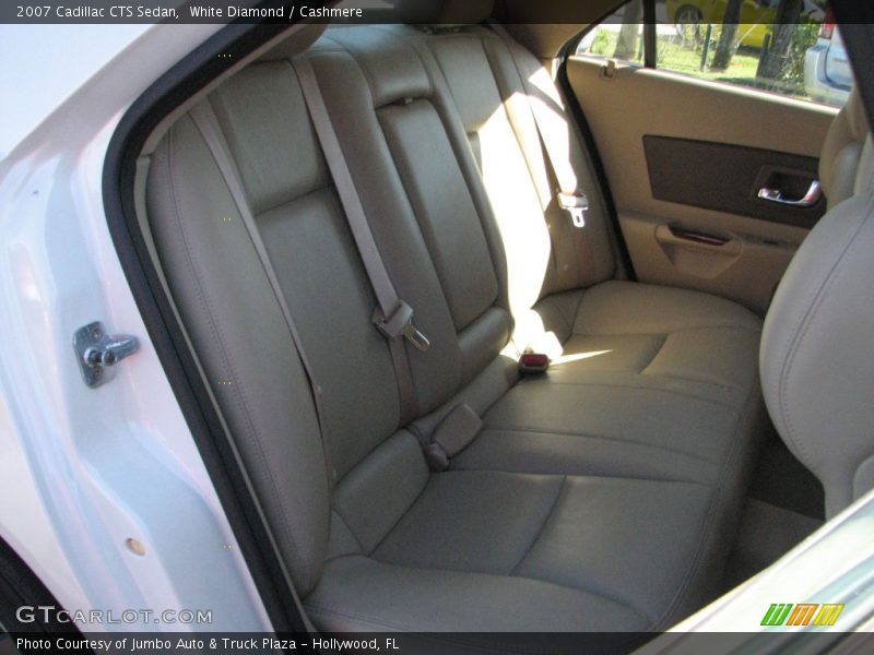White Diamond / Cashmere 2007 Cadillac CTS Sedan