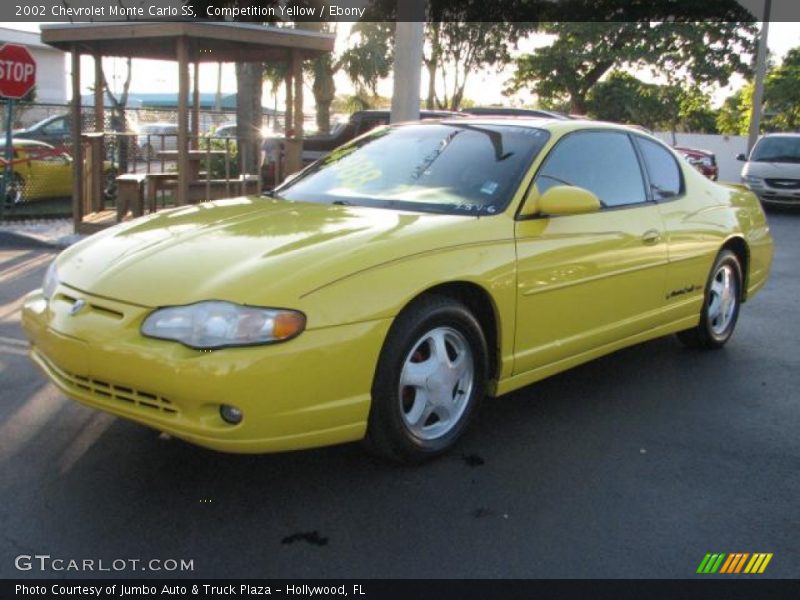  2002 Monte Carlo SS Competition Yellow