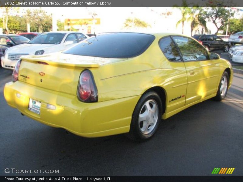  2002 Monte Carlo SS Competition Yellow
