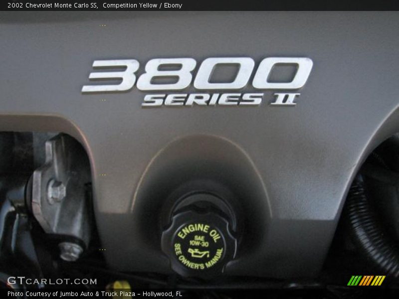 Competition Yellow / Ebony 2002 Chevrolet Monte Carlo SS
