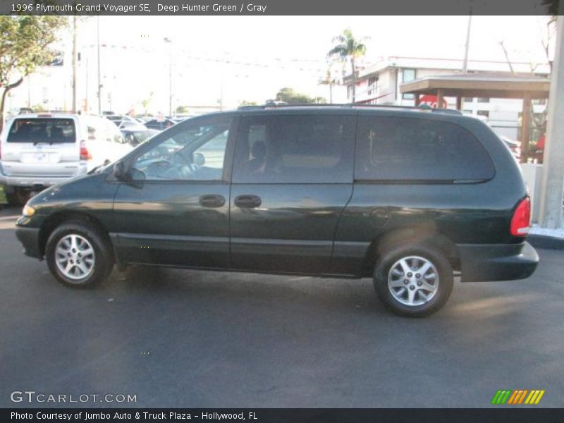 Deep Hunter Green / Gray 1996 Plymouth Grand Voyager SE
