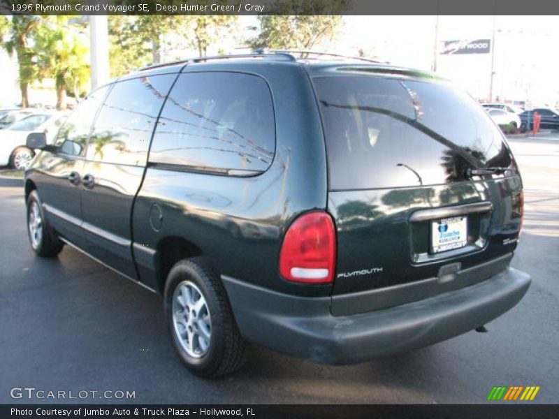 Deep Hunter Green / Gray 1996 Plymouth Grand Voyager SE