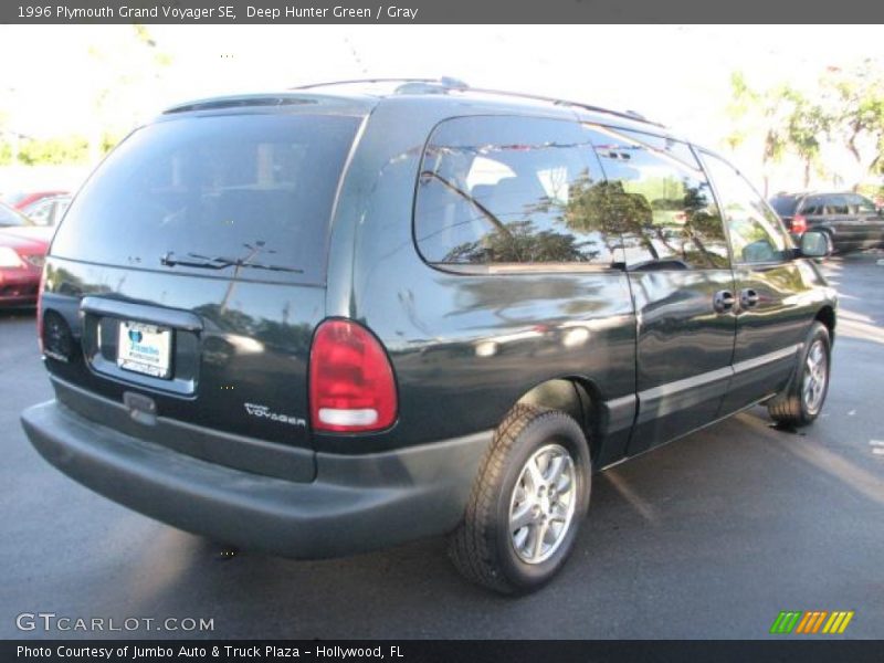 Deep Hunter Green / Gray 1996 Plymouth Grand Voyager SE