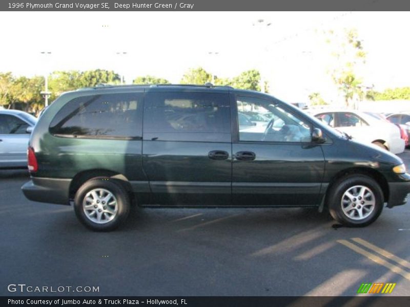 Deep Hunter Green / Gray 1996 Plymouth Grand Voyager SE