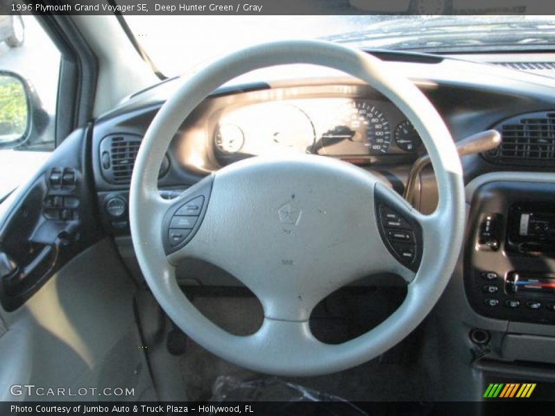 Deep Hunter Green / Gray 1996 Plymouth Grand Voyager SE