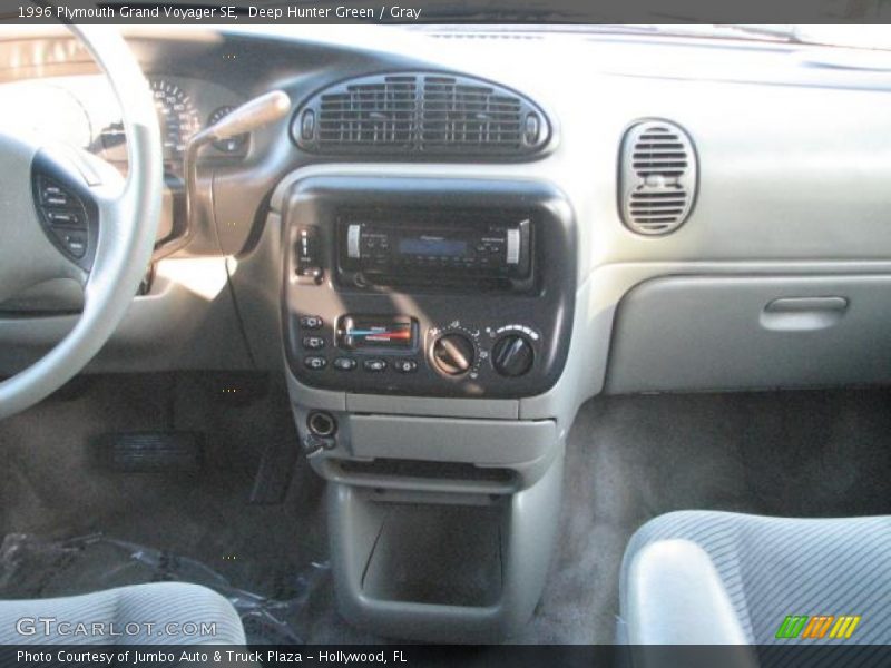 Deep Hunter Green / Gray 1996 Plymouth Grand Voyager SE