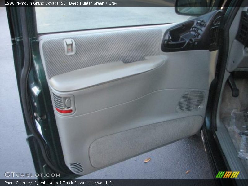 Deep Hunter Green / Gray 1996 Plymouth Grand Voyager SE