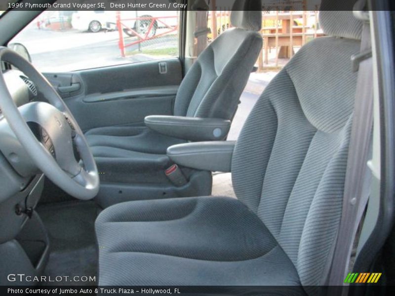 Deep Hunter Green / Gray 1996 Plymouth Grand Voyager SE