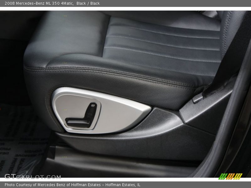 Black / Black 2008 Mercedes-Benz ML 350 4Matic