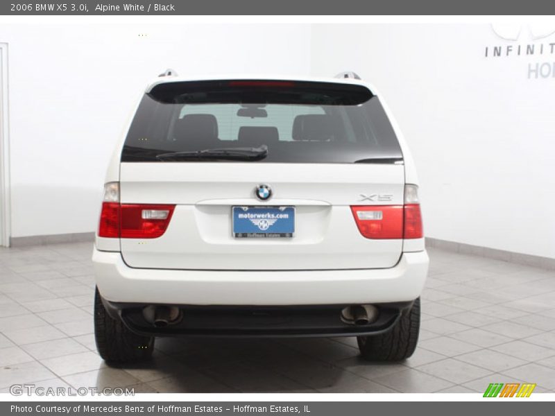 Alpine White / Black 2006 BMW X5 3.0i