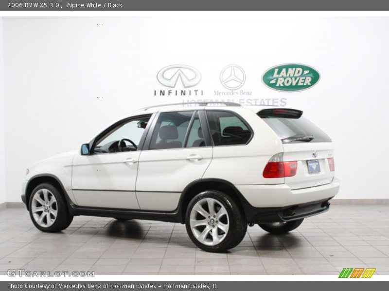 Alpine White / Black 2006 BMW X5 3.0i
