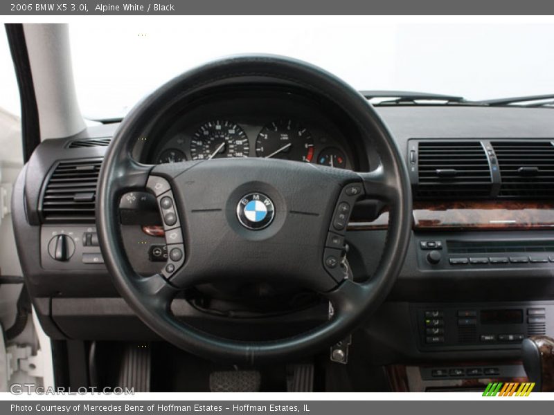 Alpine White / Black 2006 BMW X5 3.0i