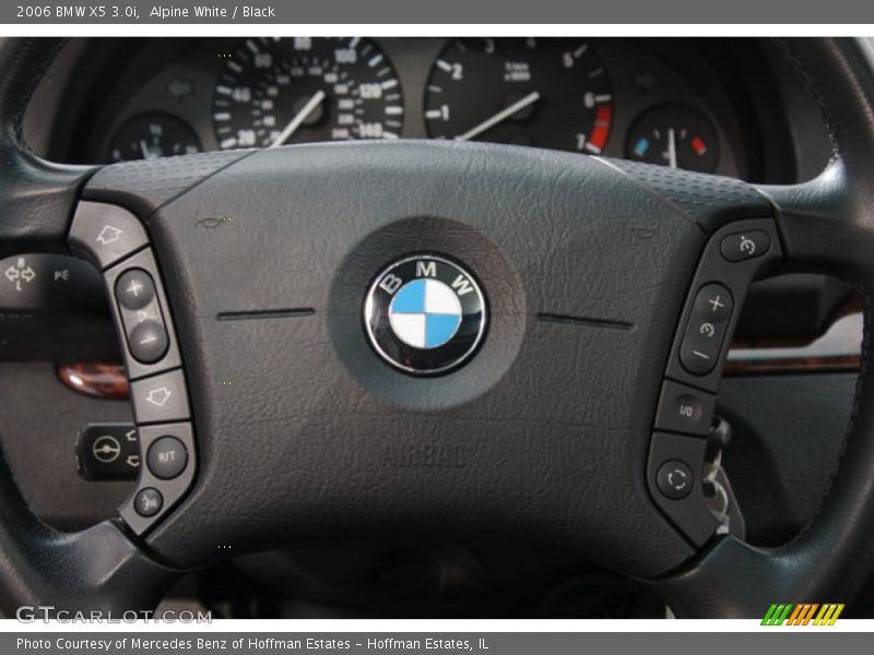 Alpine White / Black 2006 BMW X5 3.0i