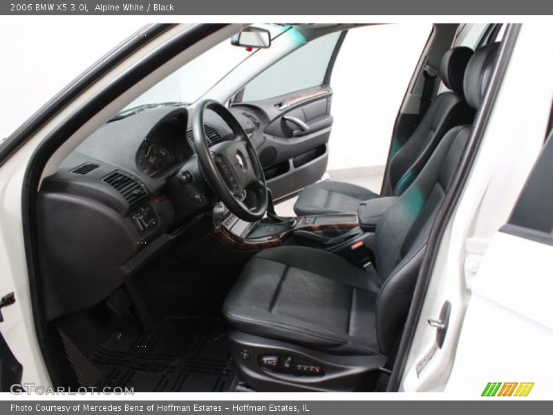 Alpine White / Black 2006 BMW X5 3.0i