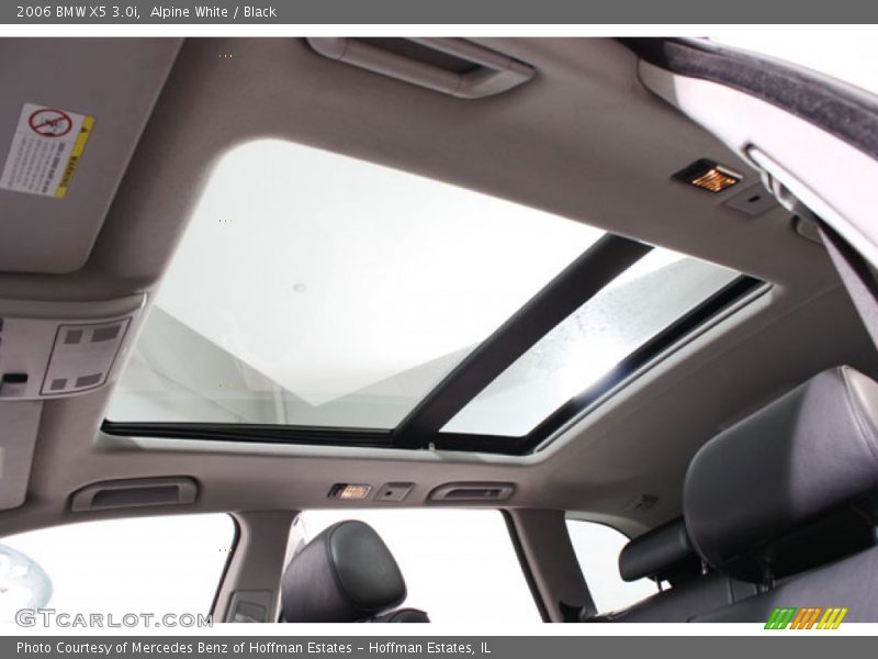 Alpine White / Black 2006 BMW X5 3.0i