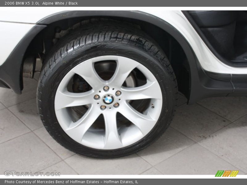 Alpine White / Black 2006 BMW X5 3.0i
