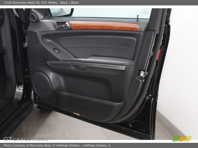 Black / Black 2009 Mercedes-Benz ML 350 4Matic
