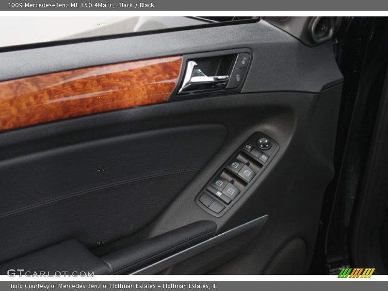 Black / Black 2009 Mercedes-Benz ML 350 4Matic