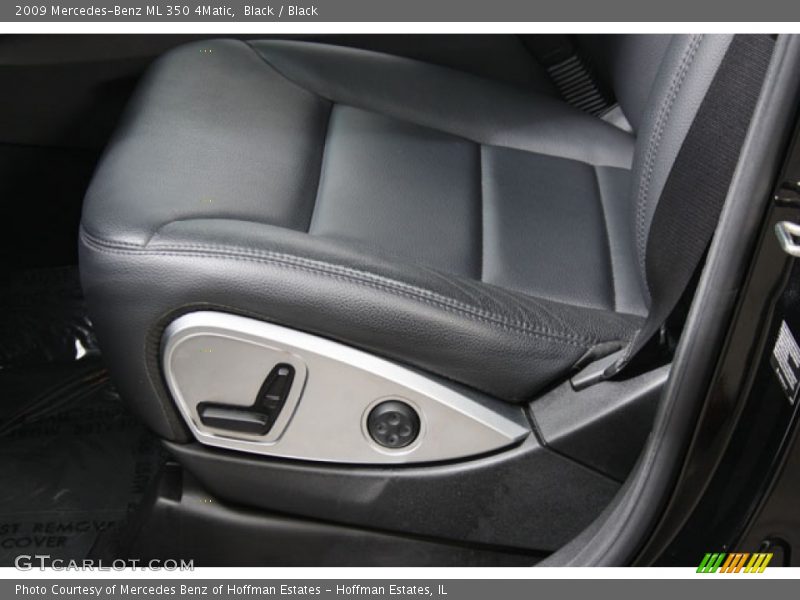 Black / Black 2009 Mercedes-Benz ML 350 4Matic