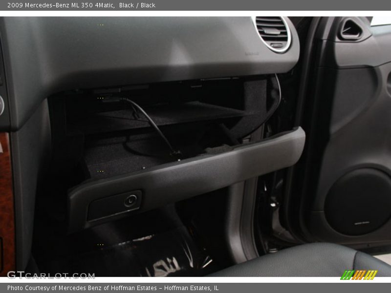 Black / Black 2009 Mercedes-Benz ML 350 4Matic