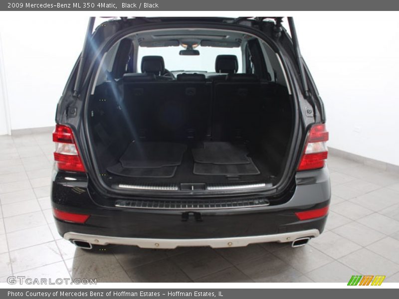 Black / Black 2009 Mercedes-Benz ML 350 4Matic
