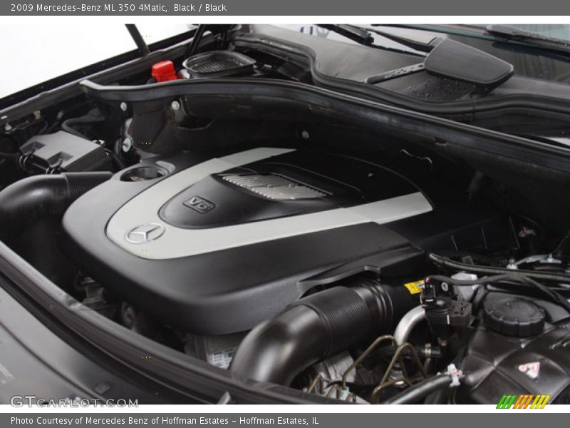 Black / Black 2009 Mercedes-Benz ML 350 4Matic