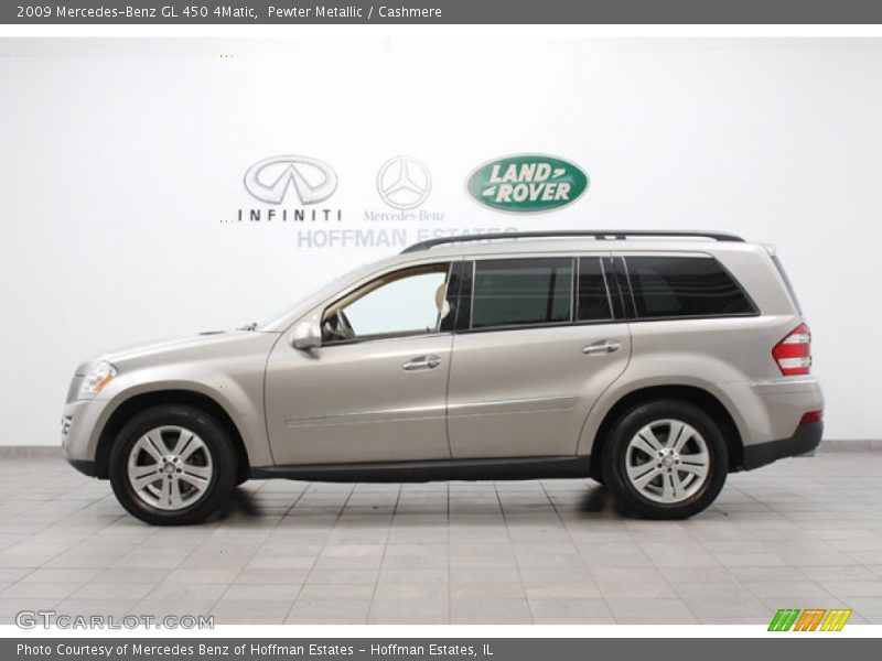 Pewter Metallic / Cashmere 2009 Mercedes-Benz GL 450 4Matic