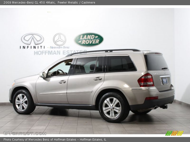 Pewter Metallic / Cashmere 2009 Mercedes-Benz GL 450 4Matic