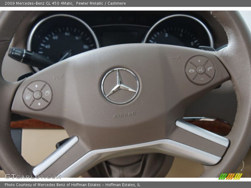 Pewter Metallic / Cashmere 2009 Mercedes-Benz GL 450 4Matic