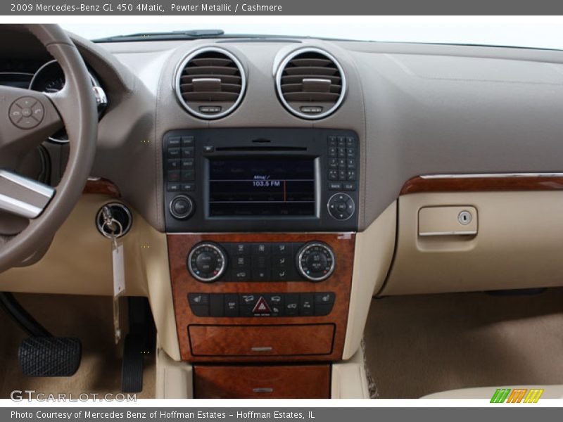 Pewter Metallic / Cashmere 2009 Mercedes-Benz GL 450 4Matic