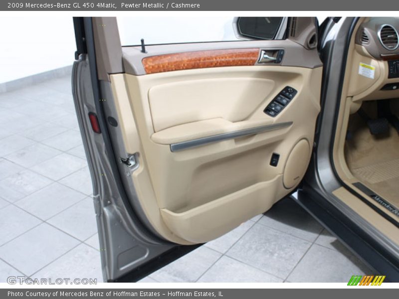 Pewter Metallic / Cashmere 2009 Mercedes-Benz GL 450 4Matic