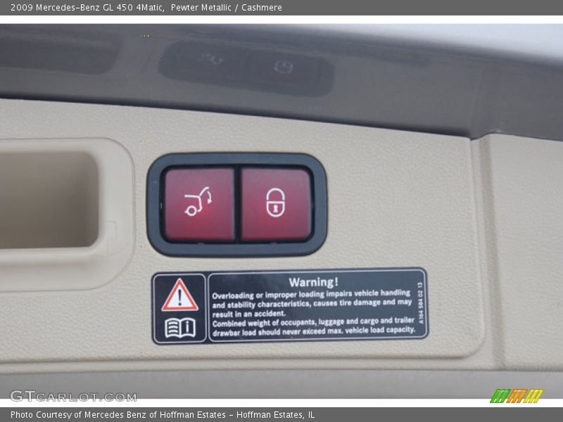Pewter Metallic / Cashmere 2009 Mercedes-Benz GL 450 4Matic