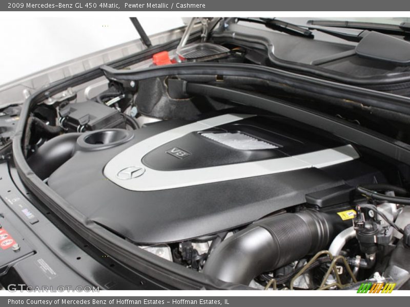 Pewter Metallic / Cashmere 2009 Mercedes-Benz GL 450 4Matic