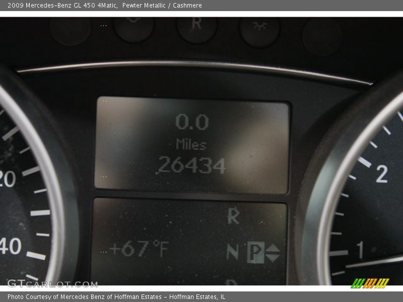 Pewter Metallic / Cashmere 2009 Mercedes-Benz GL 450 4Matic